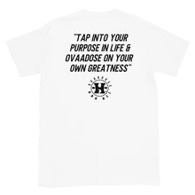 Load image into Gallery viewer, &quot;OVAADOSE LOGO&quot; TEE (BLACK ON WHITE)
