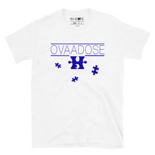 Load image into Gallery viewer, &quot;OVAADOSE LOGO&quot; TEE (ROYAL ON WHITE)
