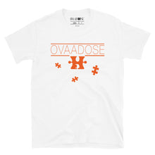 Load image into Gallery viewer, &quot;OVAADOSE LOGO&quot; TEE (ORANGE ON WHITE)
