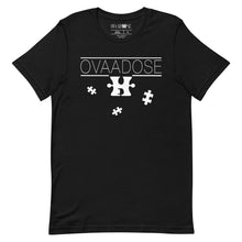 Load image into Gallery viewer, &quot;OVAADOSE LOGO&quot; TEE (WHITE ON BLACK)
