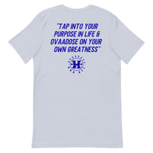 Load image into Gallery viewer, &quot;OVAADOSE LOGO&quot; TEE (ROYAL ON LIGHT BLUE)
