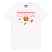 Load image into Gallery viewer, &quot;OVAADOSE LOGO&quot; TEE (ORANGE ON WHITE)
